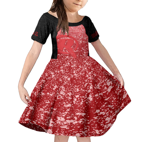 melbourne-renegades-custom-family-matching-short-sleeve-bodycon-dress-and-hawaiian-shirt-bbl-cricket-team-2024
