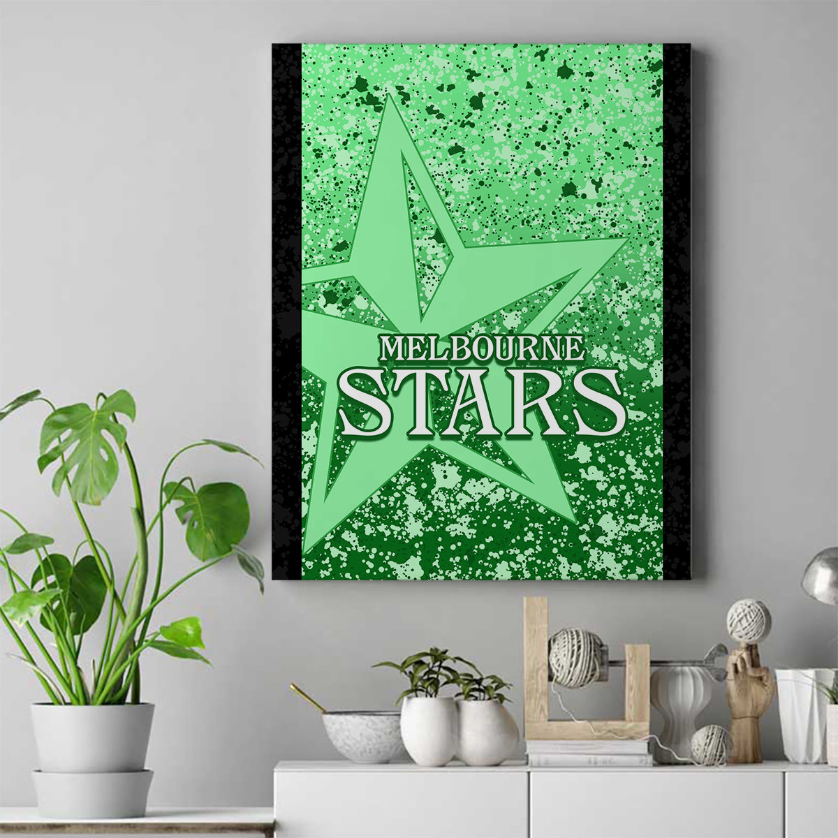 melbourne-stars-custom-canvas-wall-art-bbl-cricket-team-2024