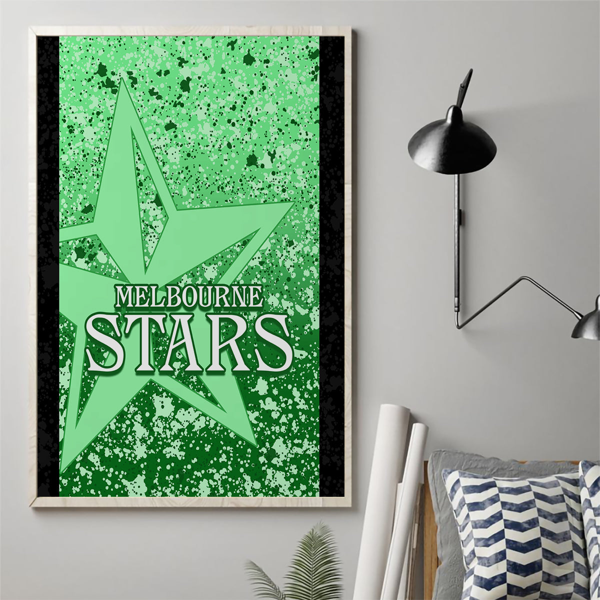 melbourne-stars-custom-canvas-wall-art-bbl-cricket-team-2024