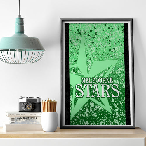 melbourne-stars-custom-canvas-wall-art-bbl-cricket-team-2024