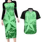 melbourne-stars-custom-couples-matching-long-sleeve-bodycon-dress-and-hawaiian-shirt-bbl-cricket-team-2024