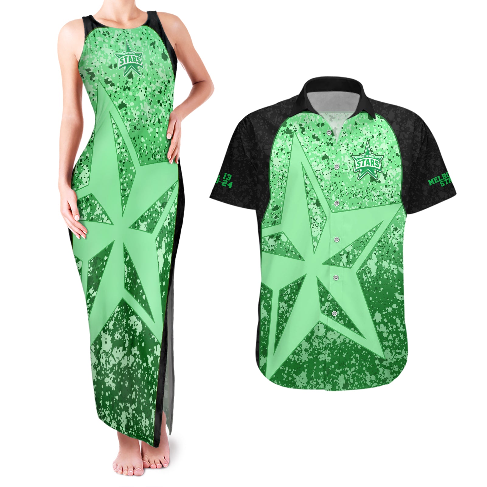 melbourne-stars-custom-couples-matching-tank-maxi-dress-and-hawaiian-shirt-bbl-cricket-team-2024