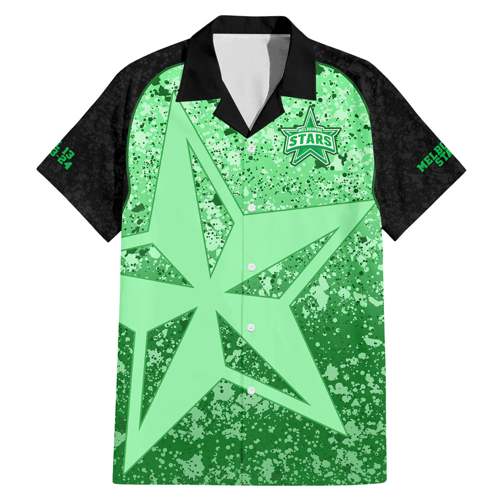 melbourne-stars-custom-family-matching-mermaid-dress-and-hawaiian-shirt-bbl-cricket-team-2024