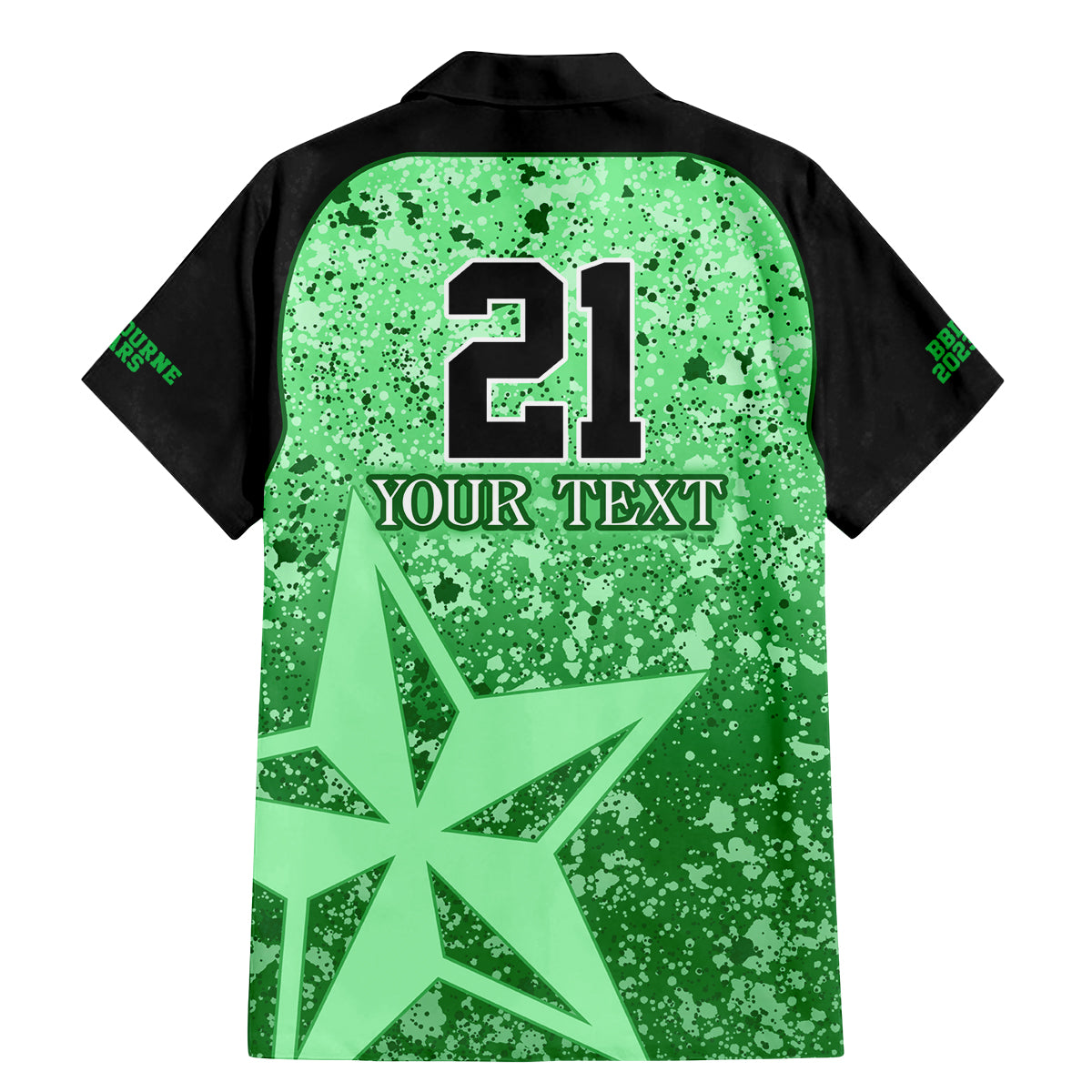 melbourne-stars-custom-family-matching-mermaid-dress-and-hawaiian-shirt-bbl-cricket-team-2024