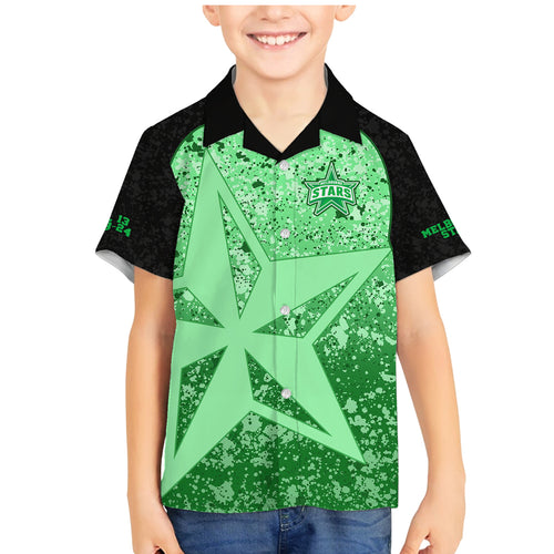 melbourne-stars-custom-family-matching-mermaid-dress-and-hawaiian-shirt-bbl-cricket-team-2024