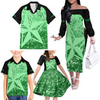 melbourne-stars-custom-family-matching-off-shoulder-long-sleeve-dress-and-hawaiian-shirt-bbl-cricket-team-2024