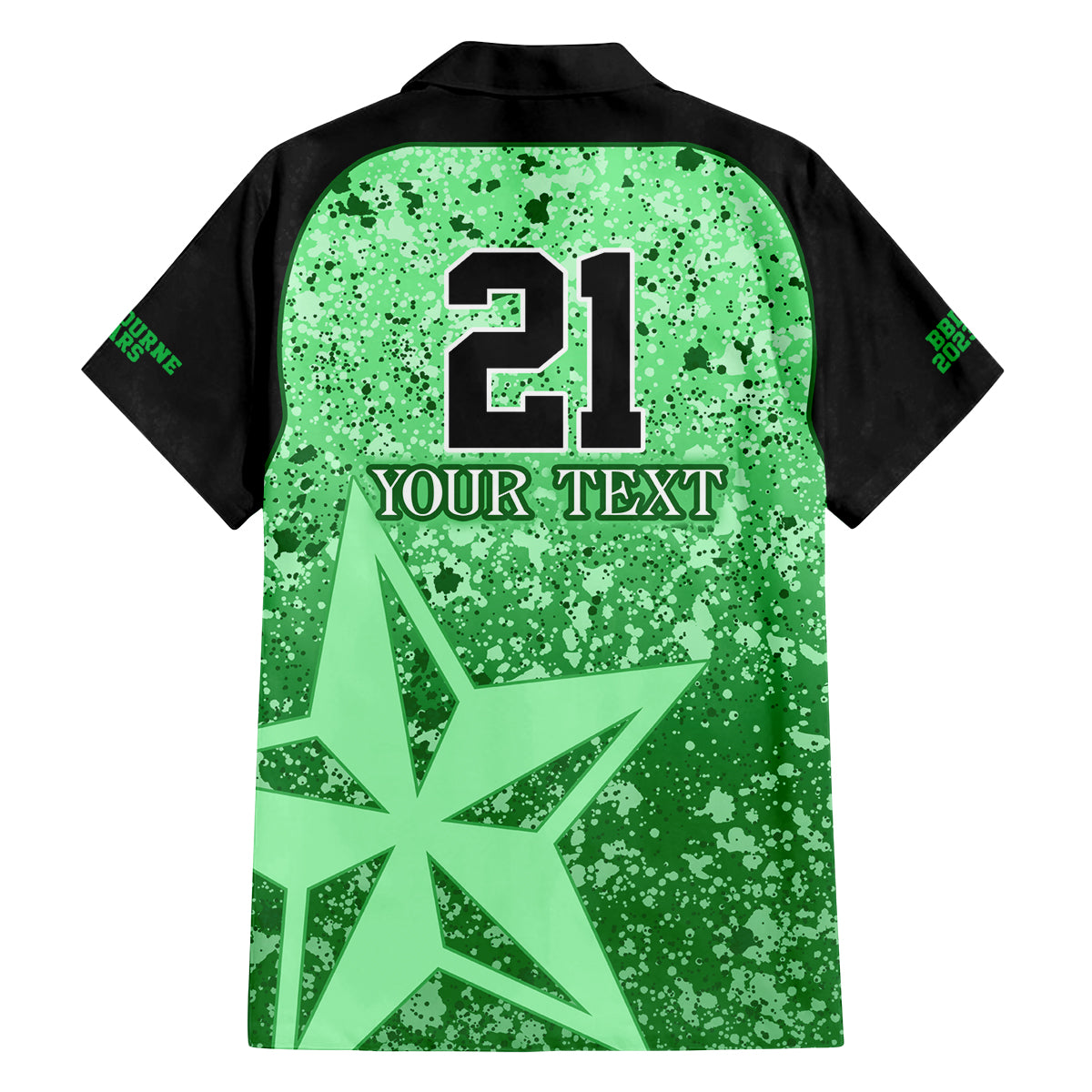 melbourne-stars-custom-family-matching-off-shoulder-maxi-dress-and-hawaiian-shirt-bbl-cricket-team-2024