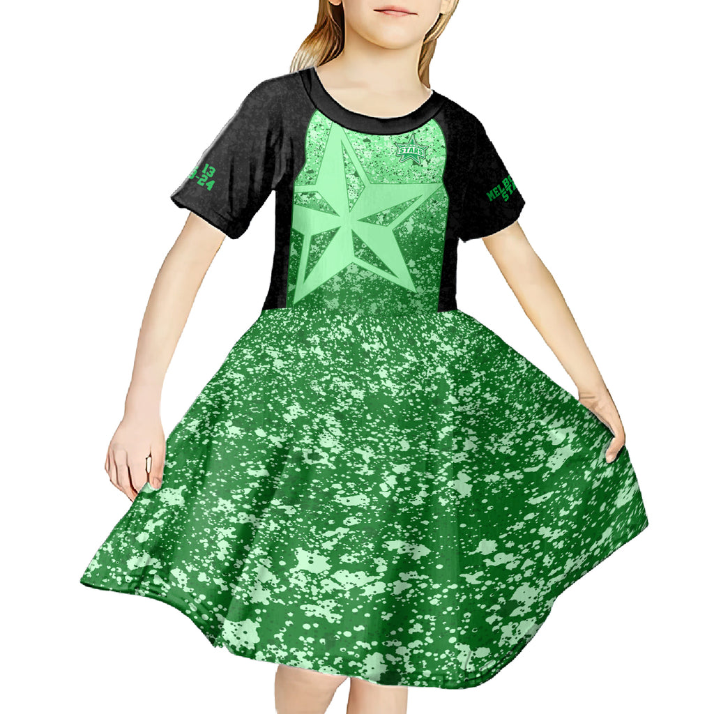 melbourne-stars-custom-kid-short-sleeve-dress-bbl-cricket-team-2024