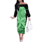melbourne-stars-custom-off-the-shoulder-long-sleeve-dress-bbl-cricket-team-2024