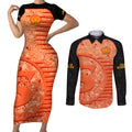 perth-scorchers-custom-couples-matching-short-sleeve-bodycon-dress-and-long-sleeve-button-shirt-bbl-cricket-team-2024