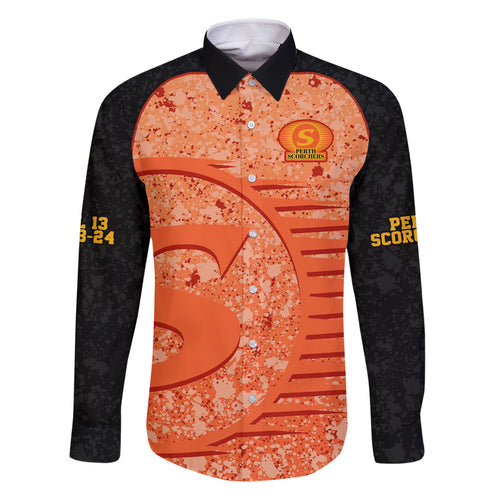 perth-scorchers-custom-family-matching-off-shoulder-maxi-dress-and-hawaiian-shirt-bbl-cricket-team-2024
