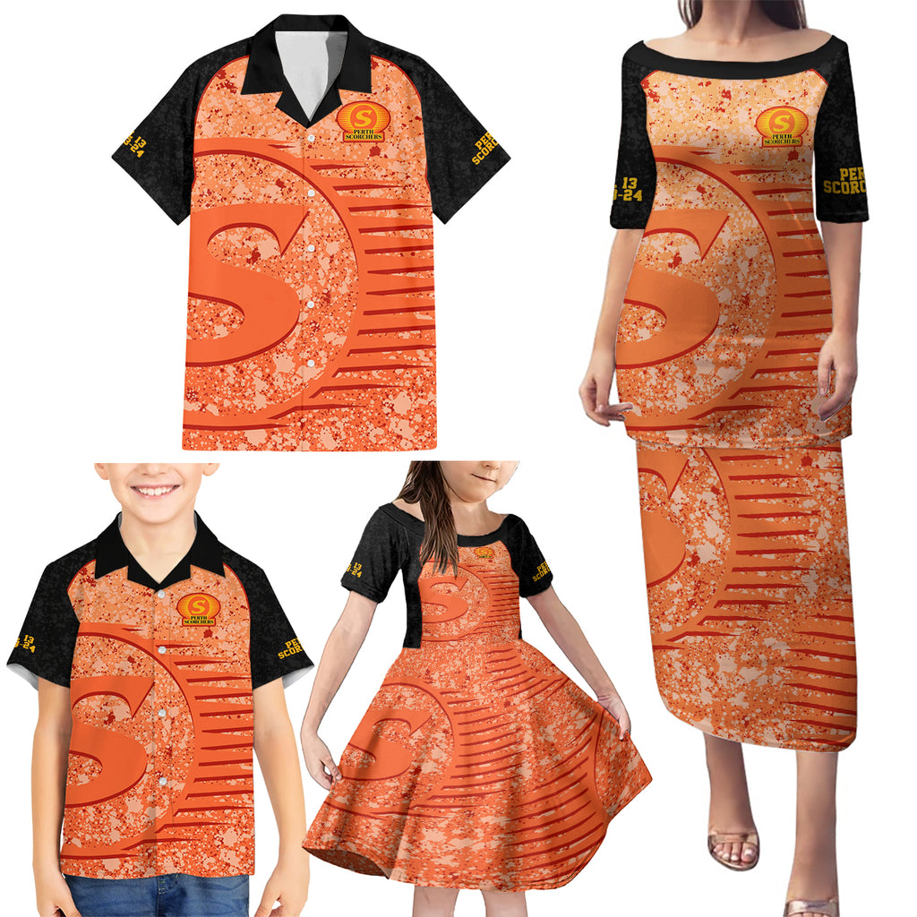 perth-scorchers-custom-family-matching-puletasi-dress-and-hawaiian-shirt-bbl-cricket-team-2024
