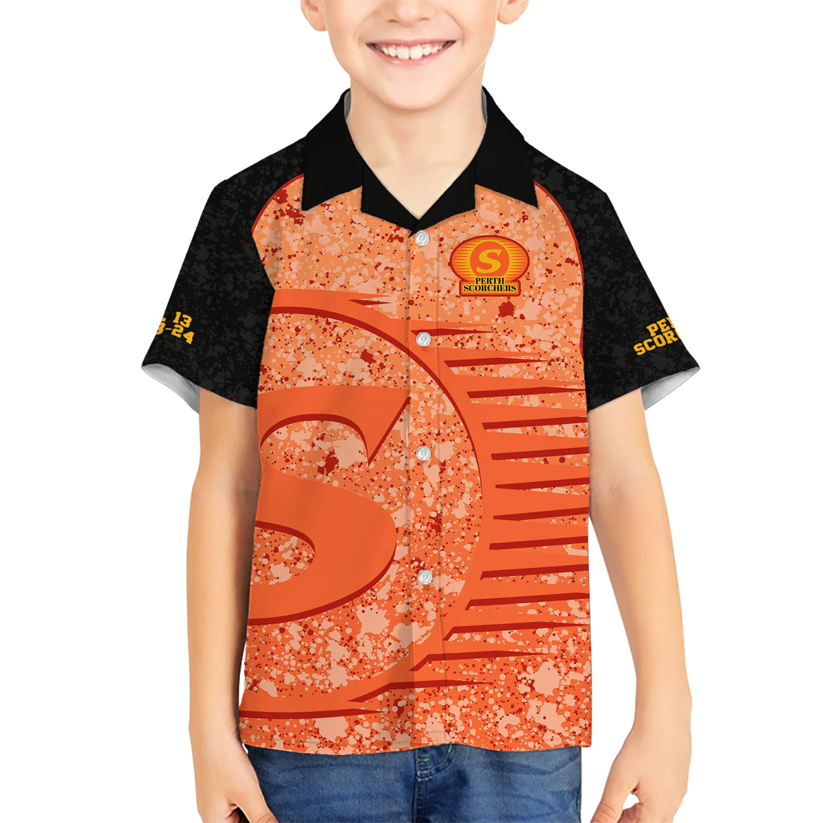 perth-scorchers-custom-kid-hawaiian-shirt-bbl-cricket-team-2024