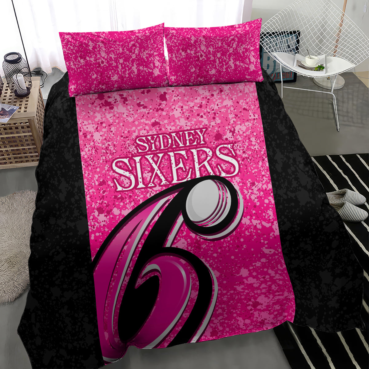 sydney-sixers-custom-bedding-set-bbl-cricket-team-2024
