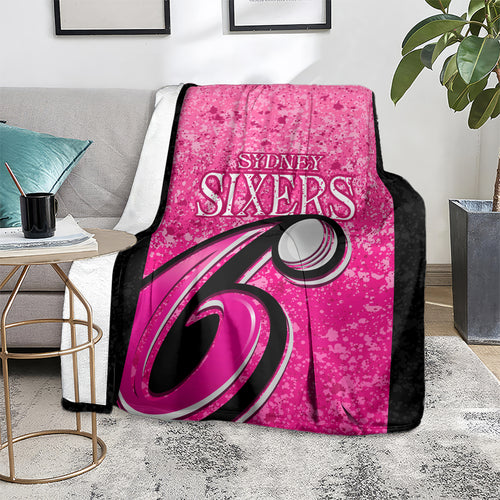 sydney-sixers-custom-blanket-bbl-cricket-team-2024