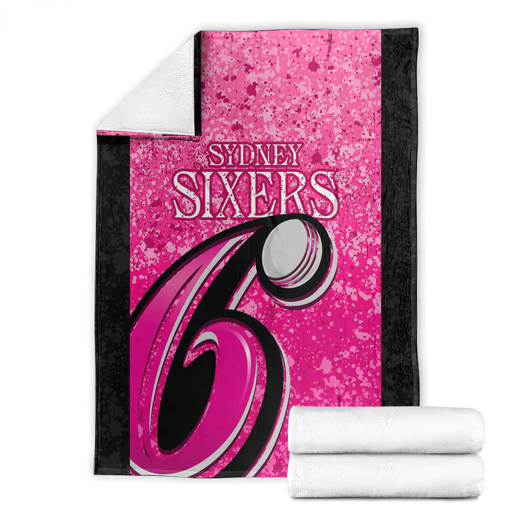 sydney-sixers-custom-blanket-bbl-cricket-team-2024