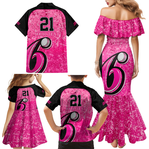 sydney-sixers-custom-family-matching-mermaid-dress-and-hawaiian-shirt-bbl-cricket-team-2024