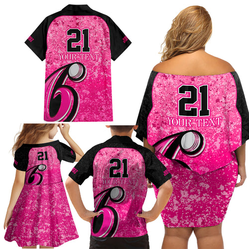 sydney-sixers-custom-family-matching-off-shoulder-short-dress-and-hawaiian-shirt-bbl-cricket-team-2024