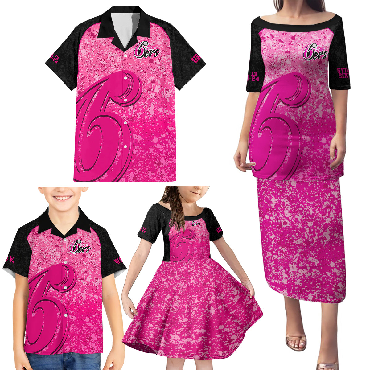 sydney-sixers-custom-family-matching-puletasi-dress-and-hawaiian-shirt-bbl-cricket-team-2024