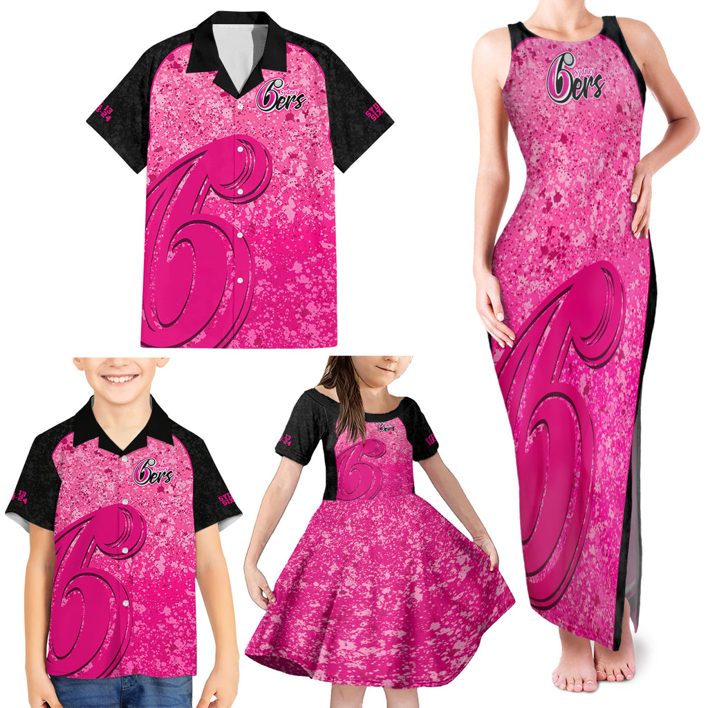 sydney-sixers-custom-family-matching-tank-maxi-dress-and-hawaiian-shirt-bbl-cricket-team-2024
