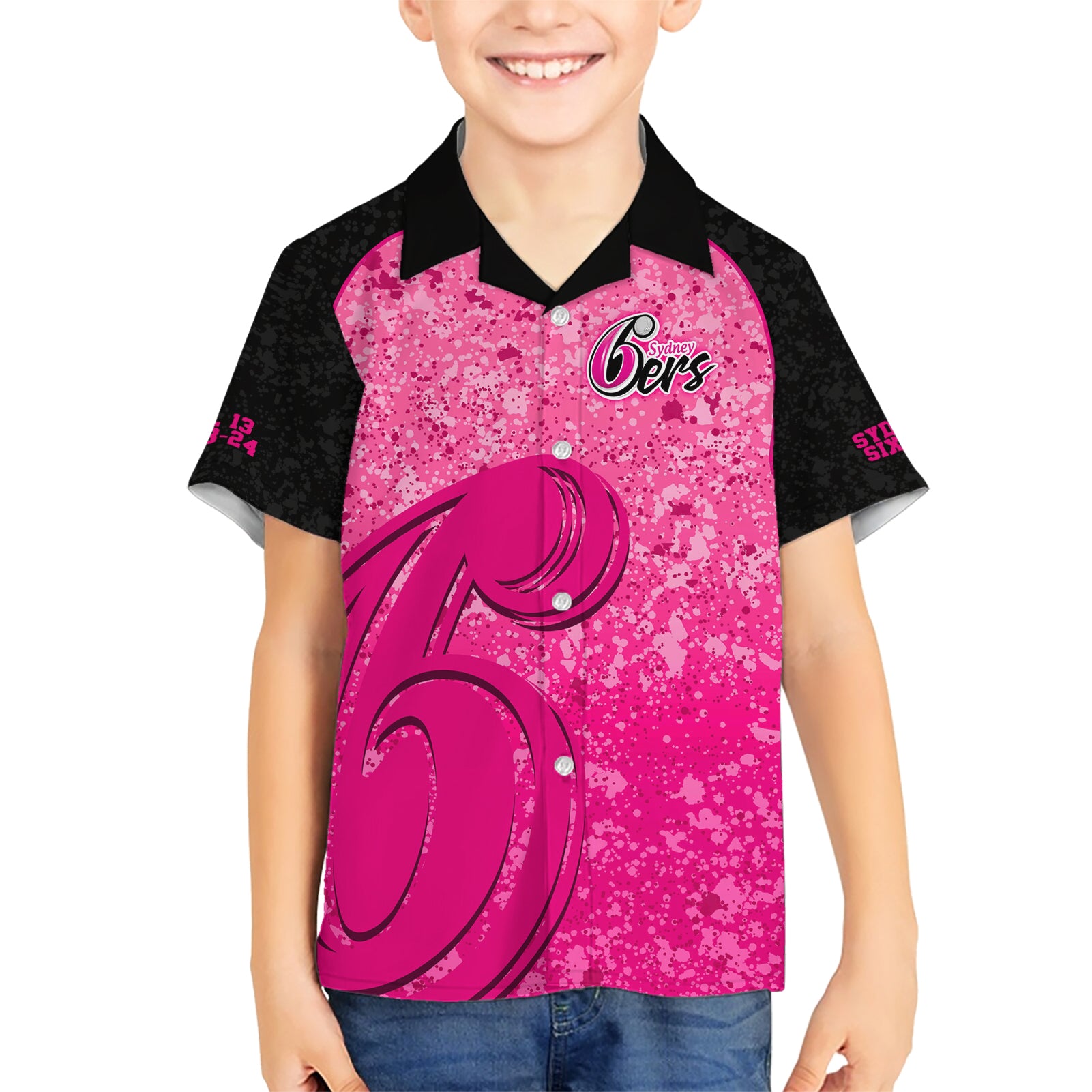 sydney-sixers-custom-kid-hawaiian-shirt-bbl-cricket-team-2024