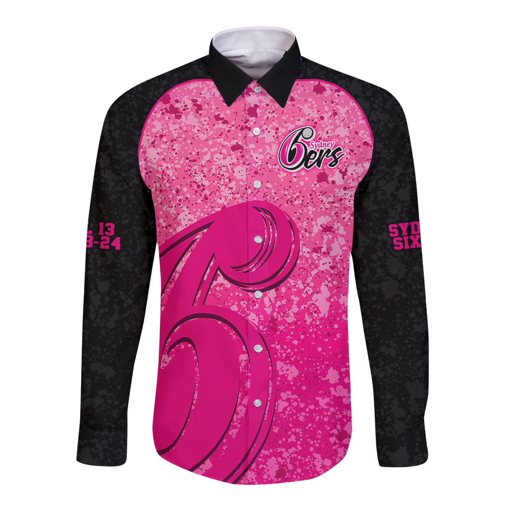 sydney-sixers-custom-long-sleeve-button-shirt-bbl-cricket-team-2024