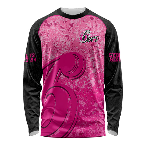 sydney-sixers-custom-long-sleeve-shirt-bbl-cricket-team-2024
