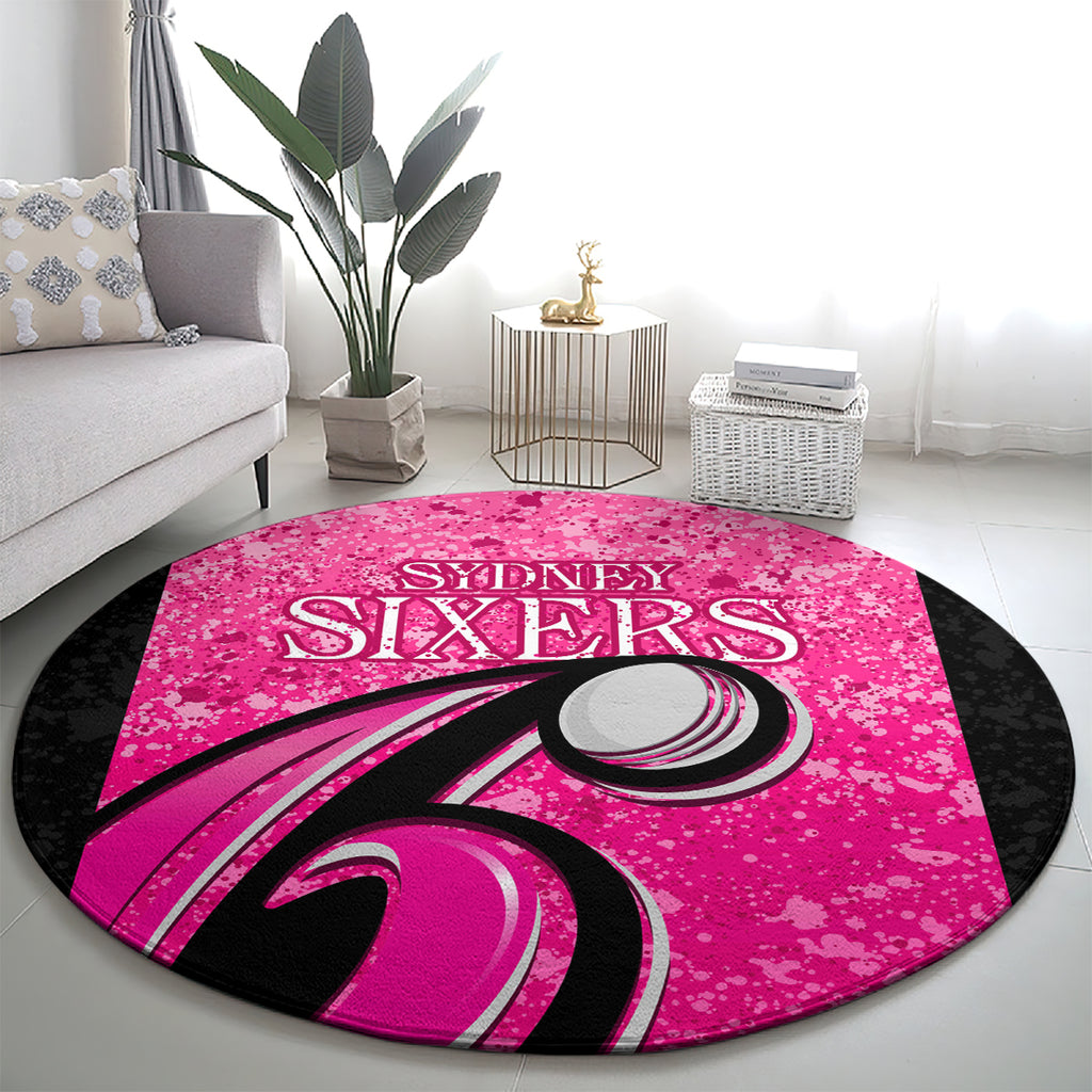 sydney-sixers-custom-round-carpet-bbl-cricket-team-2024