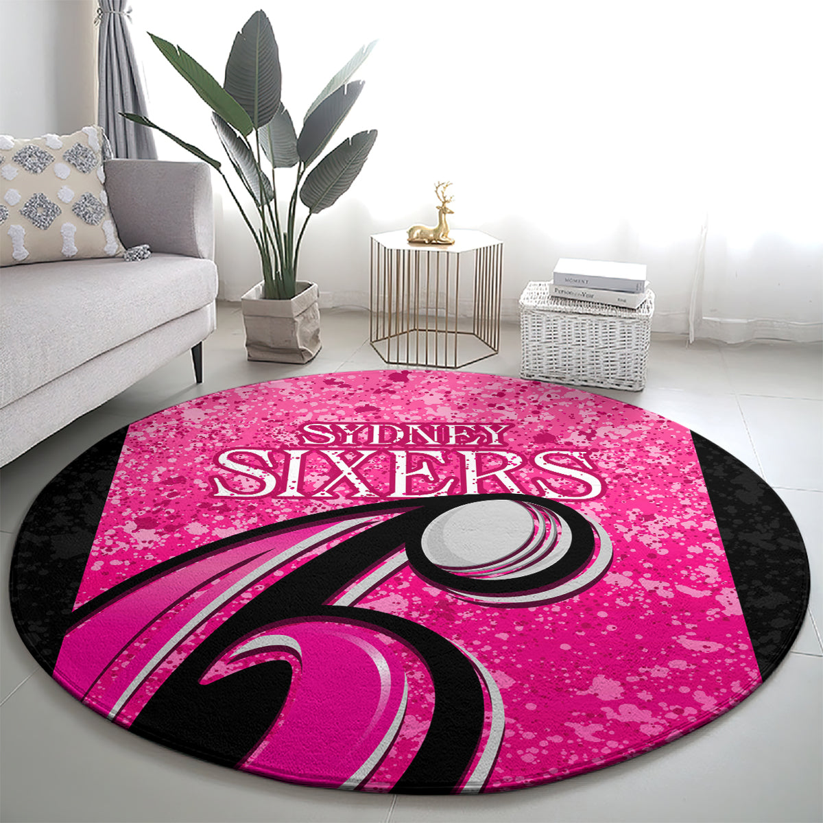 sydney-sixers-custom-round-carpet-bbl-cricket-team-2024
