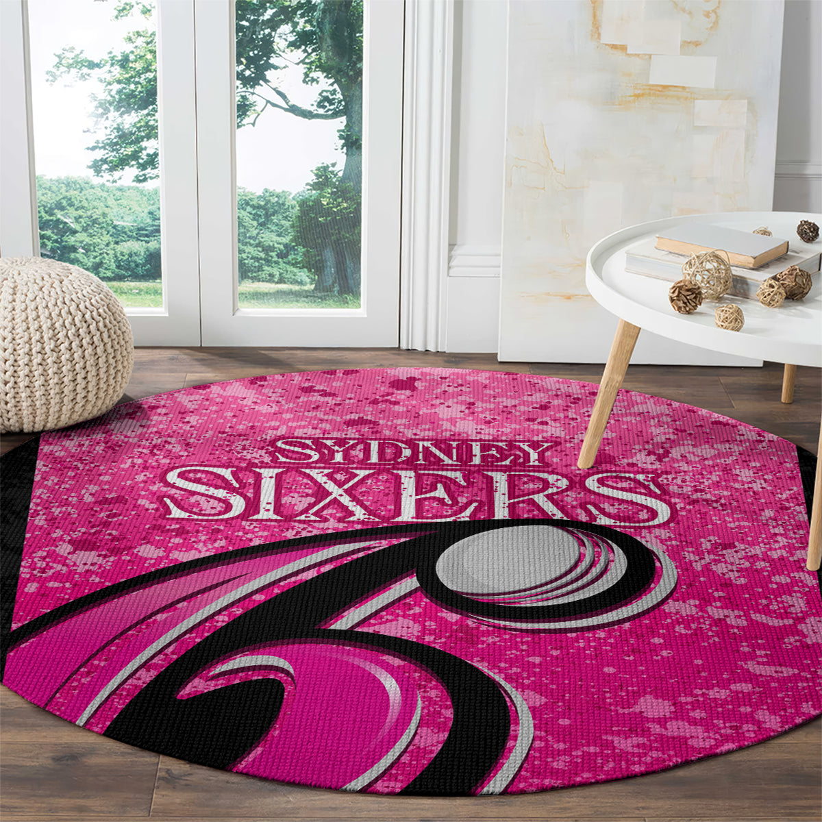 sydney-sixers-custom-round-carpet-bbl-cricket-team-2024