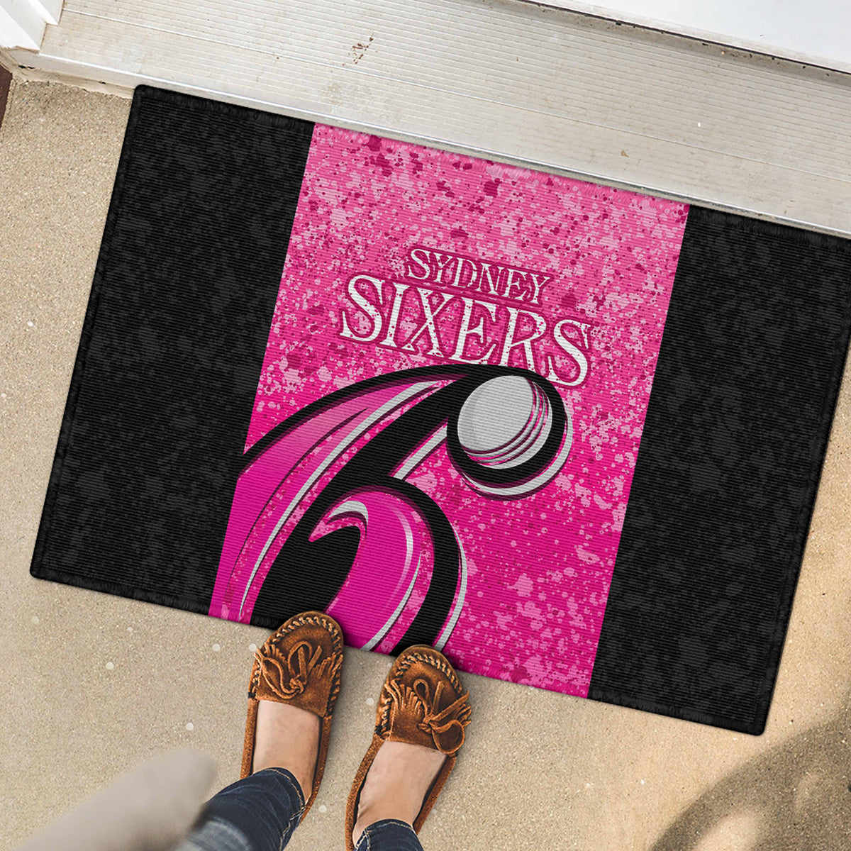 sydney-sixers-custom-rubber-doormat-bbl-cricket-team-2024