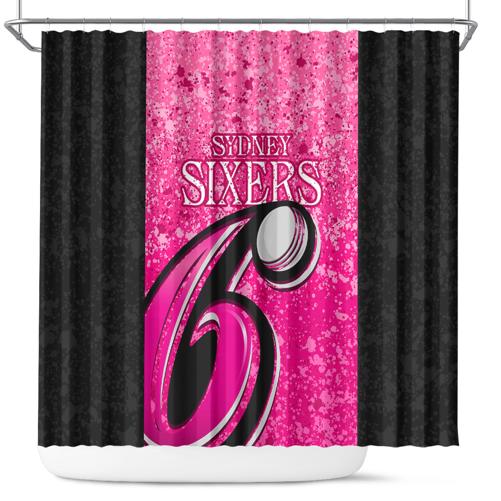 sydney-sixers-custom-shower-curtain-bbl-cricket-team-2024