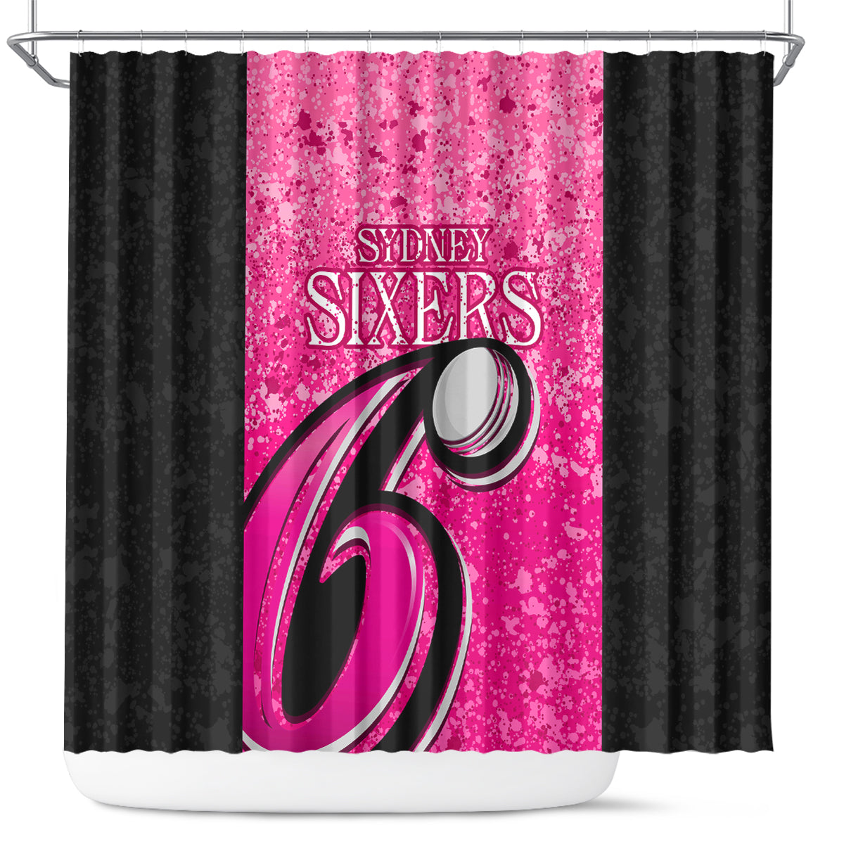 sydney-sixers-custom-shower-curtain-bbl-cricket-team-2024