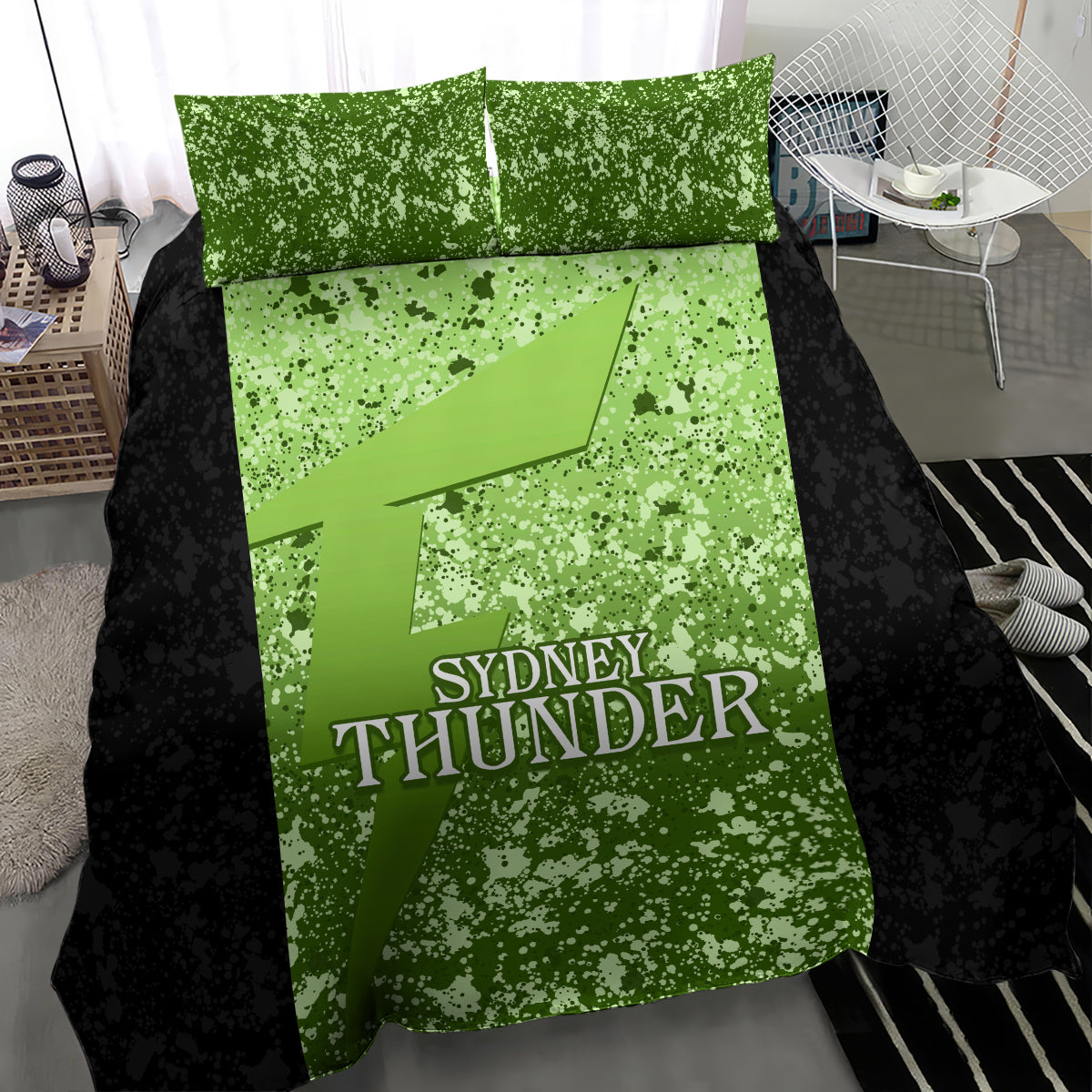 sydney-thunder-custom-bedding-set-bbl-cricket-team-2024