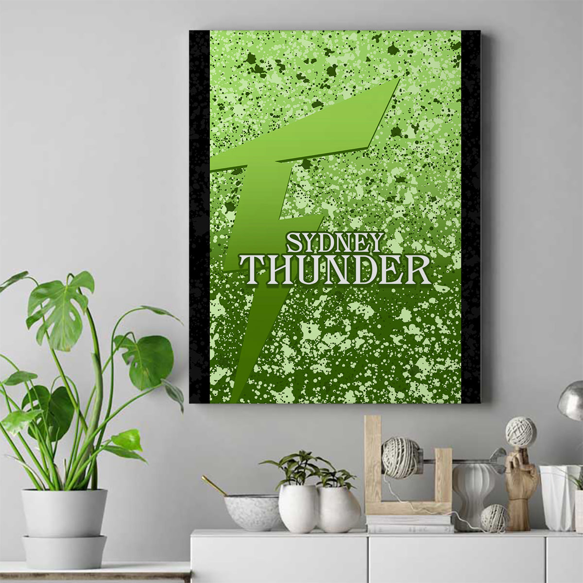 sydney-thunder-custom-canvas-wall-art-bbl-cricket-team-2024