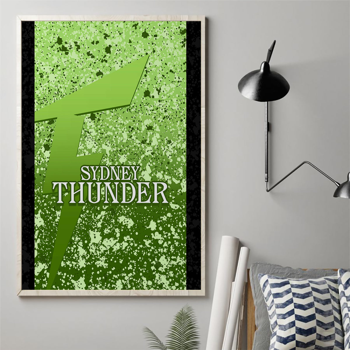 sydney-thunder-custom-canvas-wall-art-bbl-cricket-team-2024