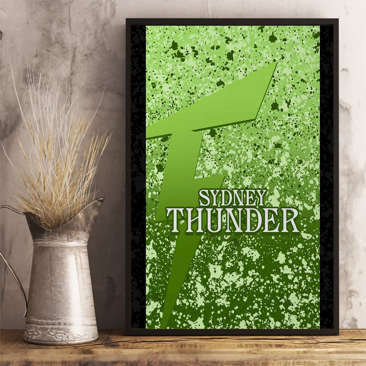 sydney-thunder-custom-canvas-wall-art-bbl-cricket-team-2024