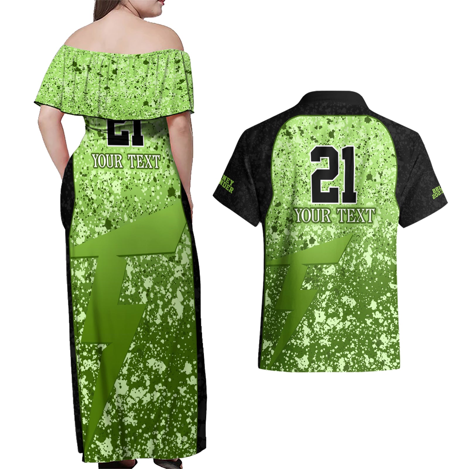 sydney-thunder-custom-couples-matching-off-shoulder-maxi-dress-and-hawaiian-shirt-bbl-cricket-team-2024