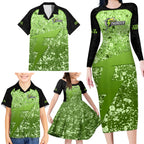 sydney-thunder-custom-family-matching-long-sleeve-bodycon-dress-and-hawaiian-shirt-bbl-cricket-team-2024