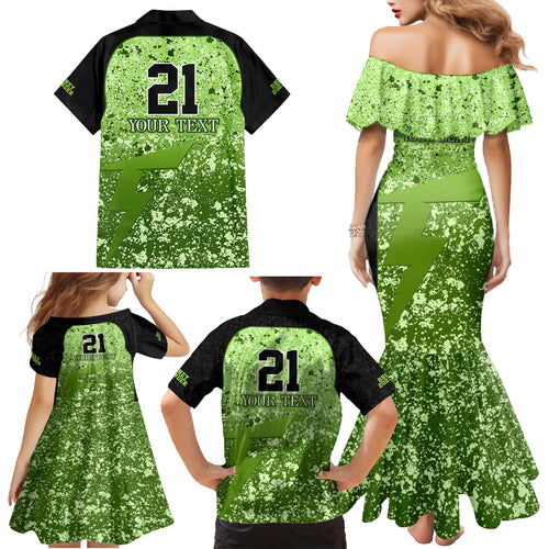 sydney-thunder-custom-family-matching-mermaid-dress-and-hawaiian-shirt-bbl-cricket-team-2024