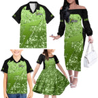sydney-thunder-custom-family-matching-off-shoulder-long-sleeve-dress-and-hawaiian-shirt-bbl-cricket-team-2024