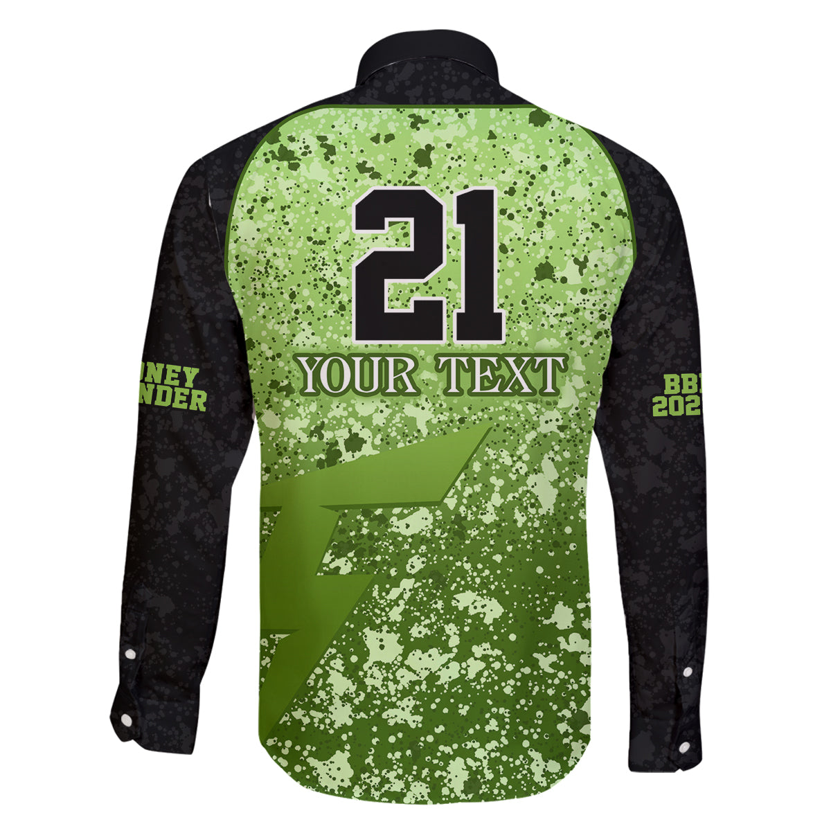 sydney-thunder-custom-family-matching-off-shoulder-long-sleeve-dress-and-hawaiian-shirt-bbl-cricket-team-2024