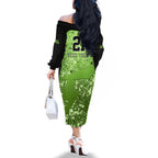 sydney-thunder-custom-family-matching-off-shoulder-long-sleeve-dress-and-hawaiian-shirt-bbl-cricket-team-2024