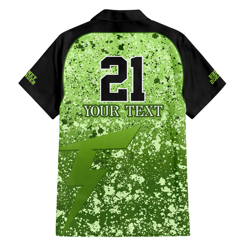 sydney-thunder-custom-family-matching-off-shoulder-maxi-dress-and-hawaiian-shirt-bbl-cricket-team-2024