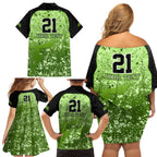sydney-thunder-custom-family-matching-off-shoulder-short-dress-and-hawaiian-shirt-bbl-cricket-team-2024