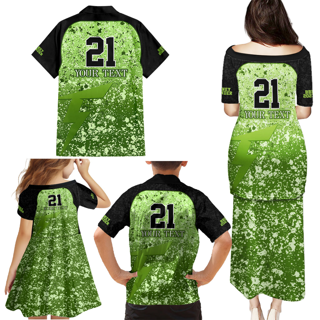 sydney-thunder-custom-family-matching-puletasi-dress-and-hawaiian-shirt-bbl-cricket-team-2024