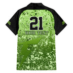 sydney-thunder-custom-family-matching-summer-maxi-dress-and-hawaiian-shirt-bbl-cricket-team-2024