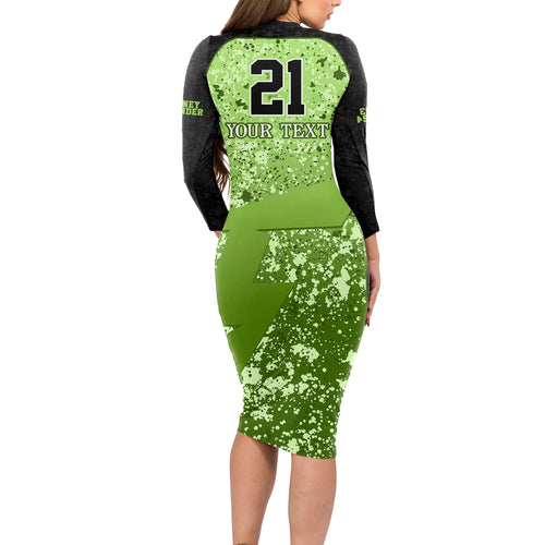 sydney-thunder-custom-long-sleeve-bodycon-dress-bbl-cricket-team-2024
