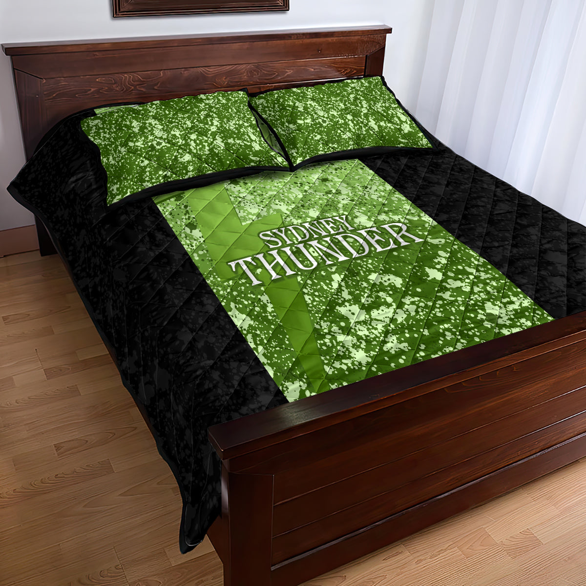 sydney-thunder-custom-quilt-bed-set-bbl-cricket-team-2024