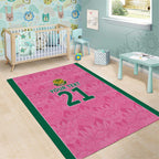 Pink South Africa Cricket Custom Area Rug Proteas Be Way Pink